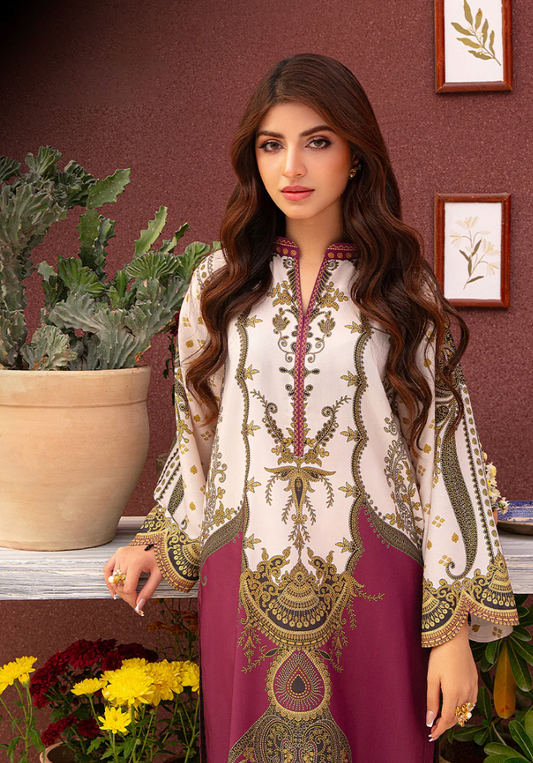 Crimson Bloom 2 piece suit